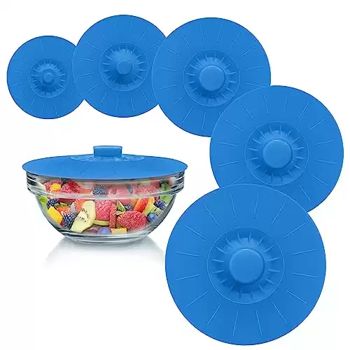 Silicone Lids - Set of 5